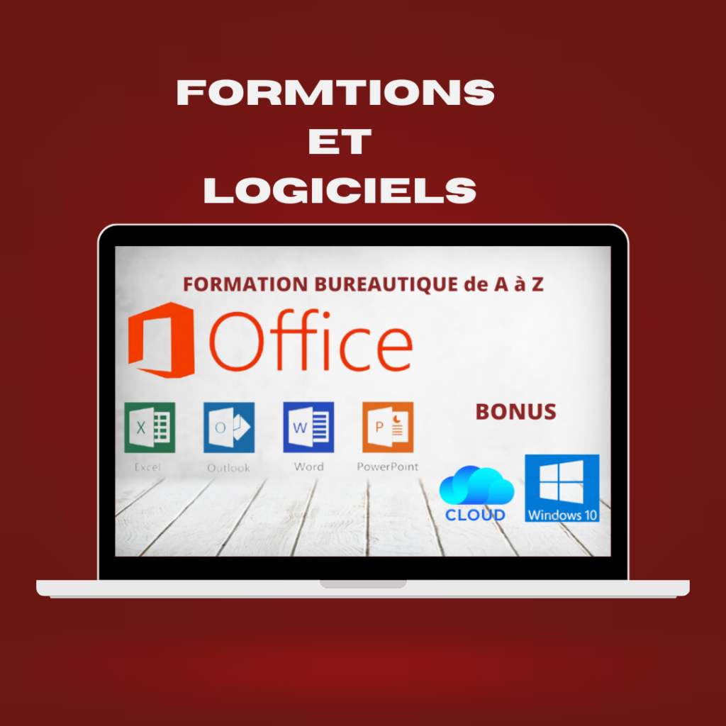 Formation Bureautique de A à Z ( Word, PowerPoint, Excel, Outlook ...
