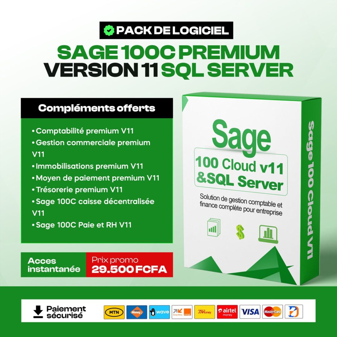 Pack Sage 100C Premium Version 11 SQL Server