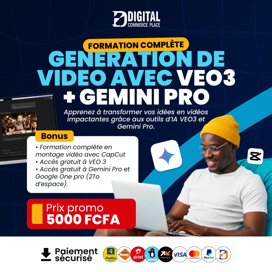 Formation Génération de vidéo avec VEO3 + GEMINI PRO  – Image 2